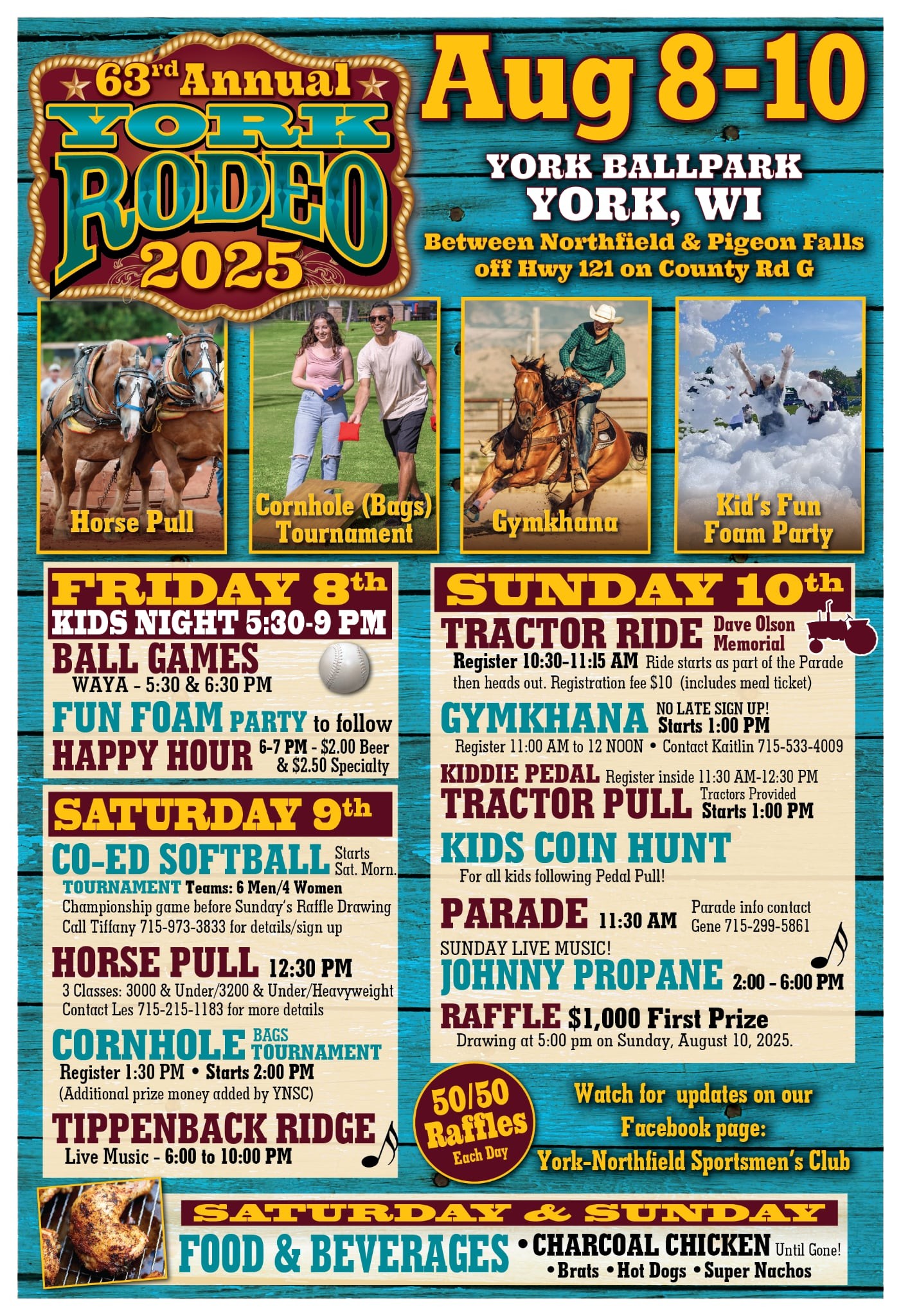York Rodeo Poster